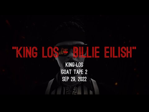 KING LOS - BILLIE EILISH - LYRIC VIDEO - ( VISUALIZER )