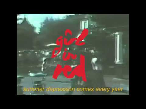 girl in red - summer depression